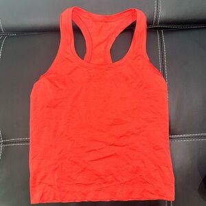 lululemon athletica Vibrant Red Tank Top